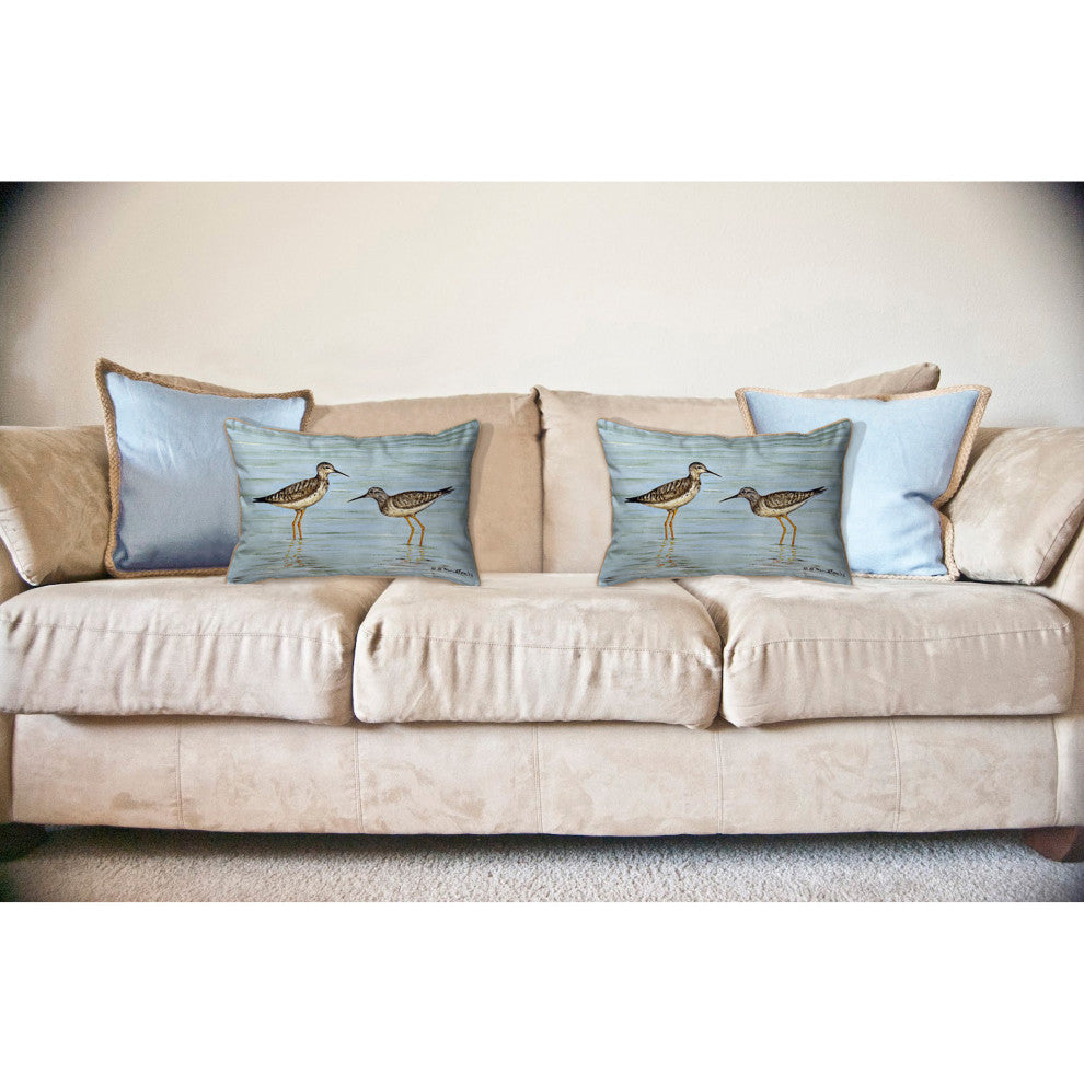 Yellow Legs Large Indoor/Outdoor Pillow 16x20