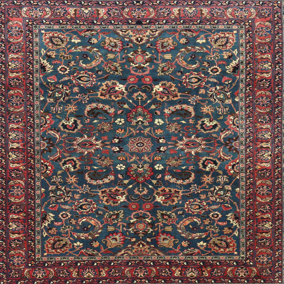 Ahgly Company Indoor Square Traditional Area Rugs, 4' Square