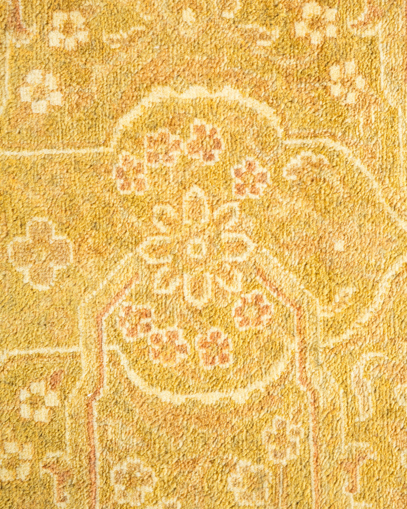 Mogul, One-of-a-Kind Hand-Knotted Area Rug Green, 6'1"x8'8"