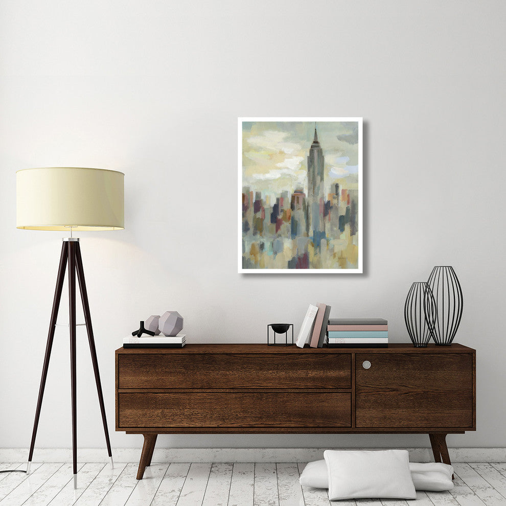 "New York Impression" Digital Paper Print by Silvia Vassileva, 30"x37"