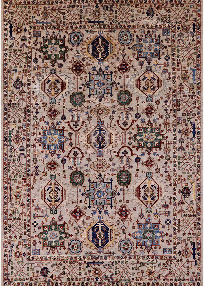Ahgly Company Indoor Rectangle Mid-Century Modern Area Rugs, 2' x 5'
