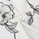 Magnolia Embroidery Curtains, 54x96" with Rod Pocket Tab Top