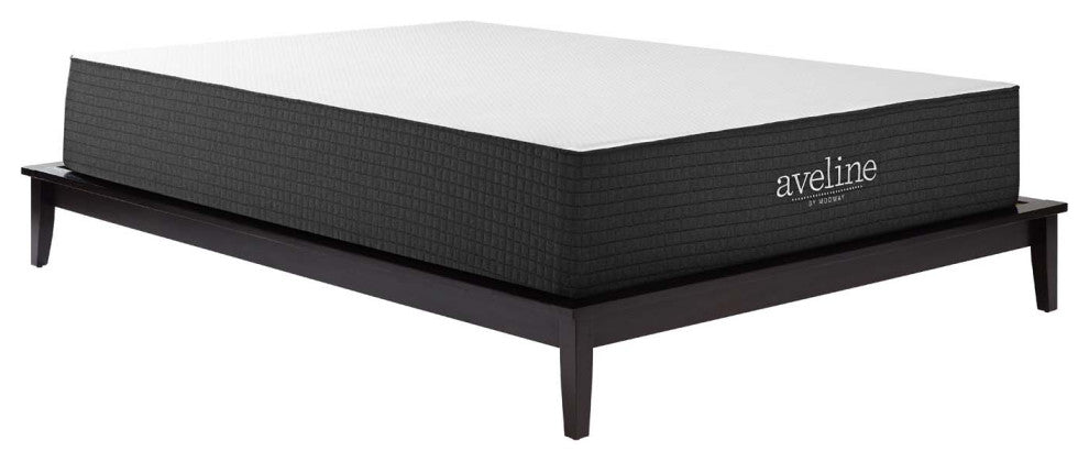 Aveline 12" Memory Foam Queen Mattress-White