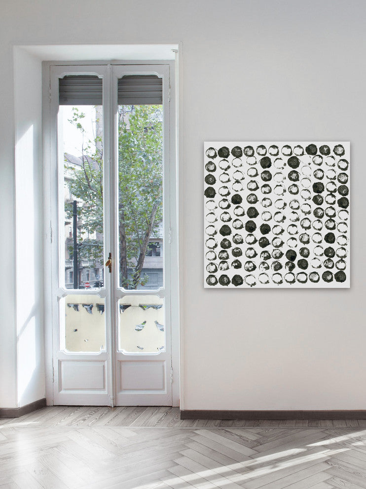 "Dysplastic Memories" Painting Print on Canvas