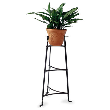 Handcrafted 3-Tier Designer Stand Hammered Steel