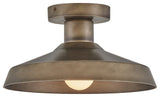 Forge LED Flush Mount, Burnished Bronze