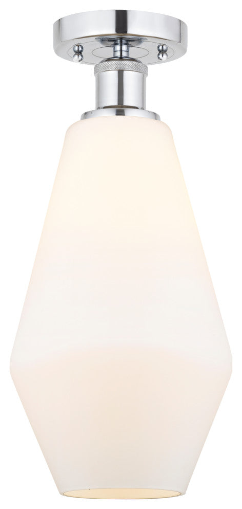 Innovations 616-1F-PC-G651-7 Cindyrella 1 Light Semi-Flush Mount Polished Chrome