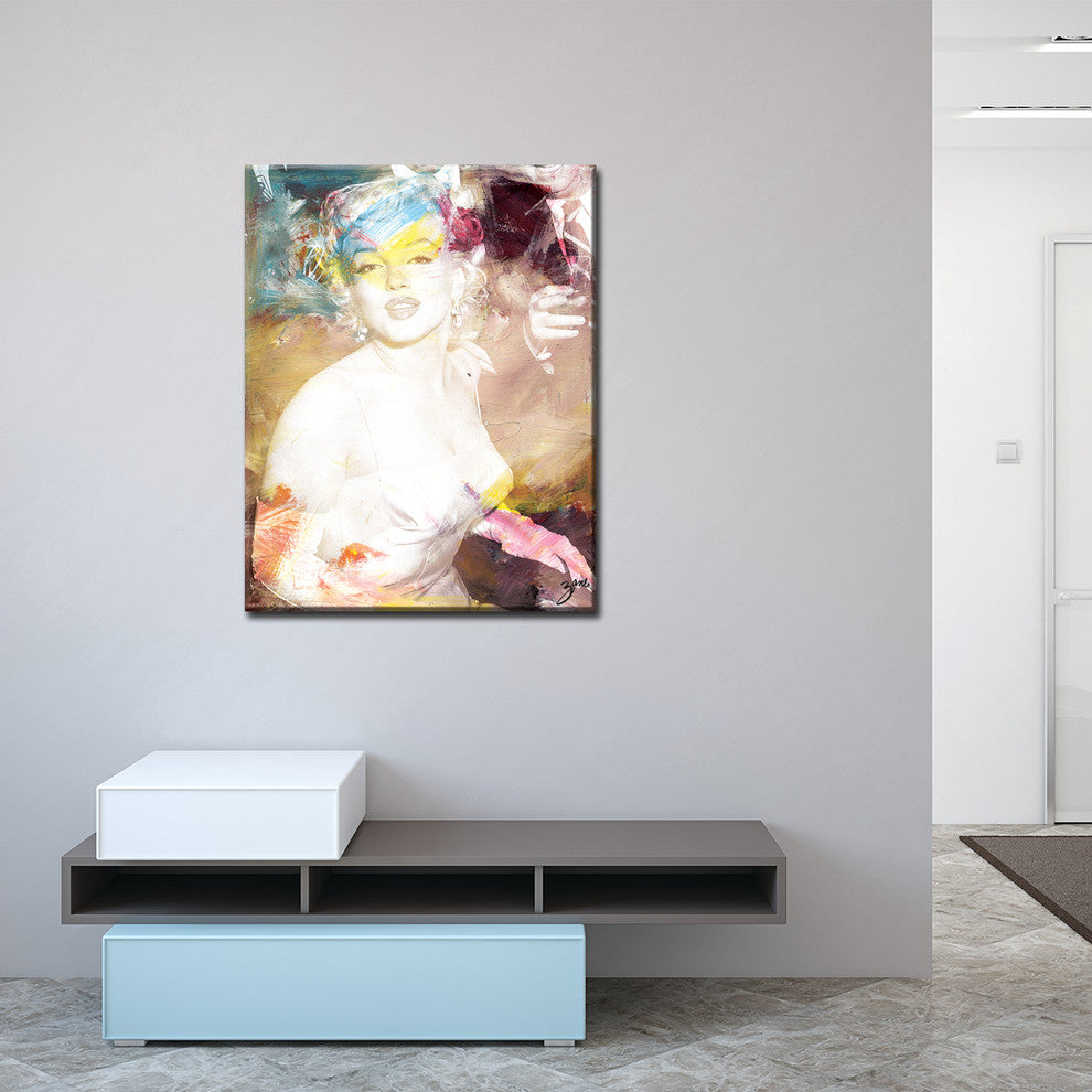 Marilyn, Canvas Wall Art, 40"x30"