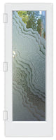 Pantry Door - Metamorphosis Peak - Primed - 24" x 84" - Book/Slab Door