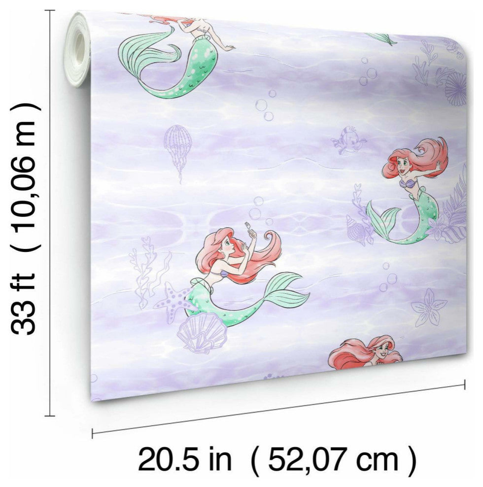 Disney The Little Mermaid Swim Wallpaper