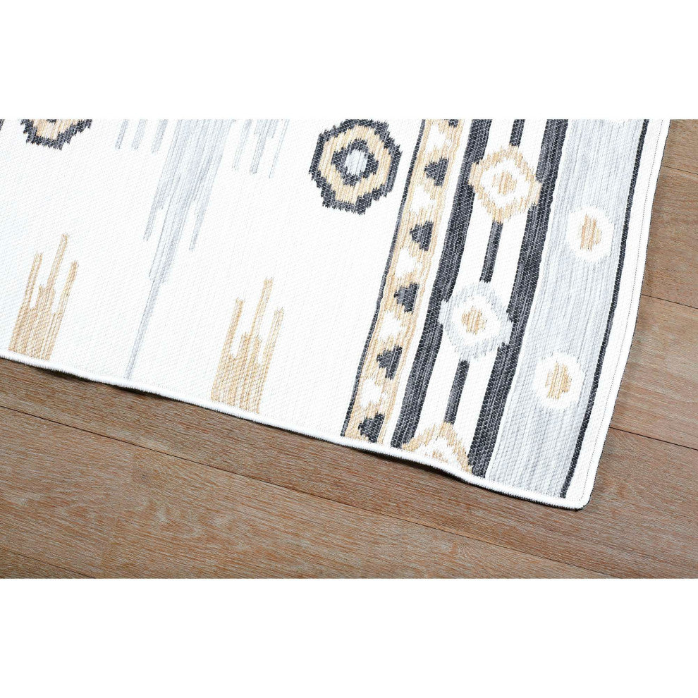 Plaza Navajo Area Rug, Neutral, 2'x3'