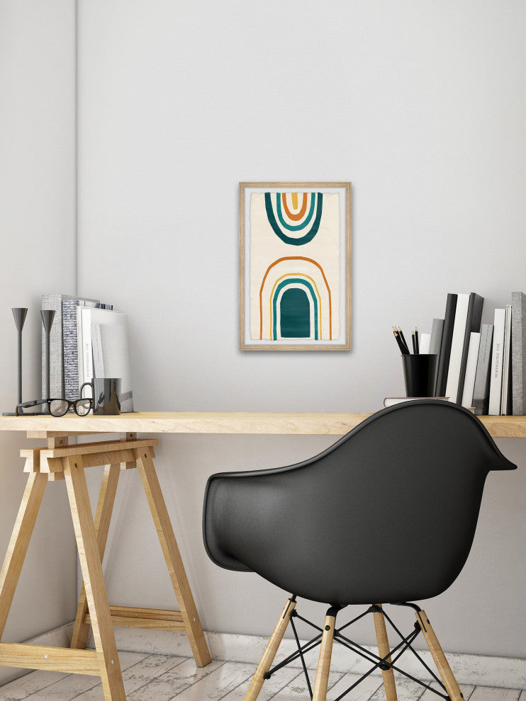 "Gate to the Unknown" Framed Painting Print, 12x18