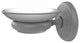 Monte Carlo Wall Mounted Soap Dish, Matte Gray