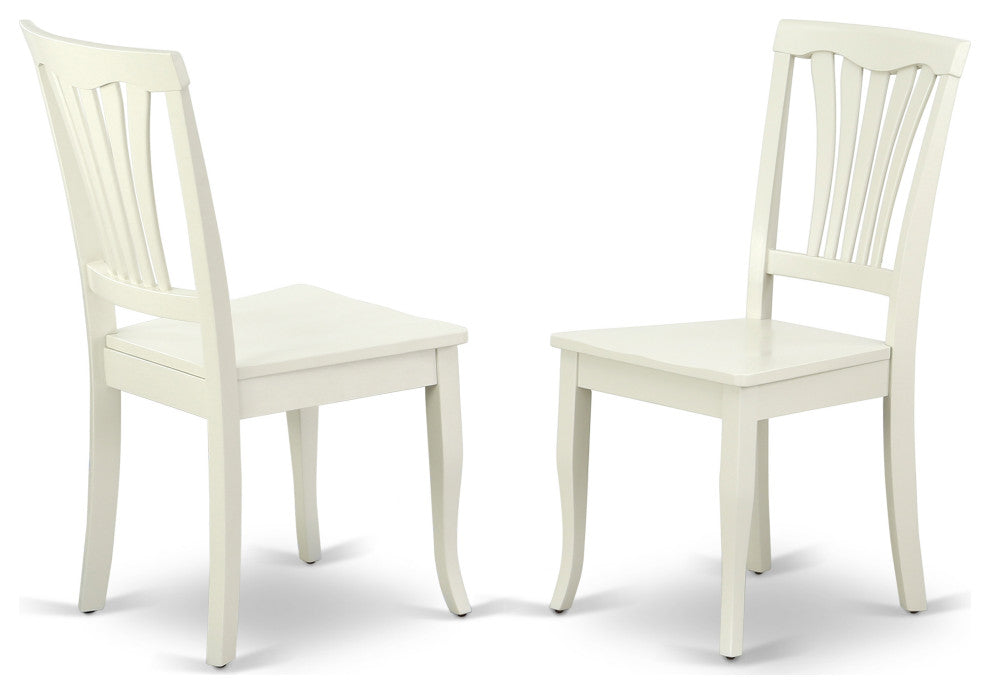 5 Pc Dining Set, Linen White Table, 4 Linen White Chairs, Linen White