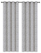 Jacquard Vine Drapery Curtain Panels, Natural, 50"x96", Set of 2