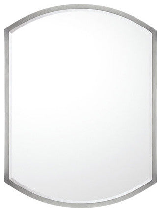 Capital Lighting Metal Mirror, Matte Nickel