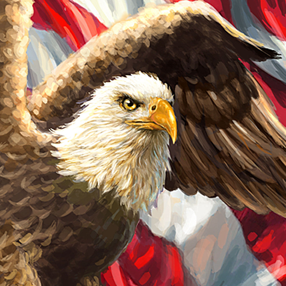 American Liberty Eagle Wall and Door Hanger by Dona Gelsinger