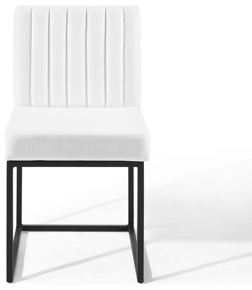 Modway Carriage dining chair Upholstered Fabric Set of 2