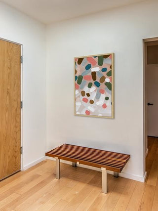 "Paint Marks" Framed Painting Print, 12"x18"