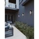 Cane Outdoor LED Sconce, W 1100 LM 120V, Black