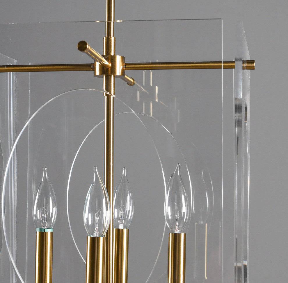 Tessa Brass Chandelier