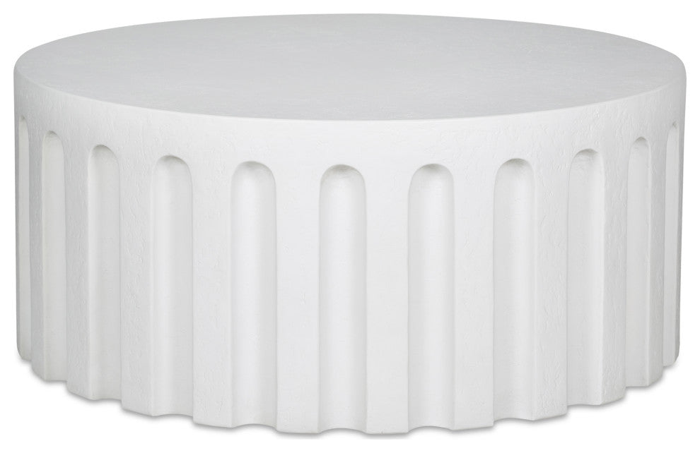 Eris Outdoor Coffee Table White