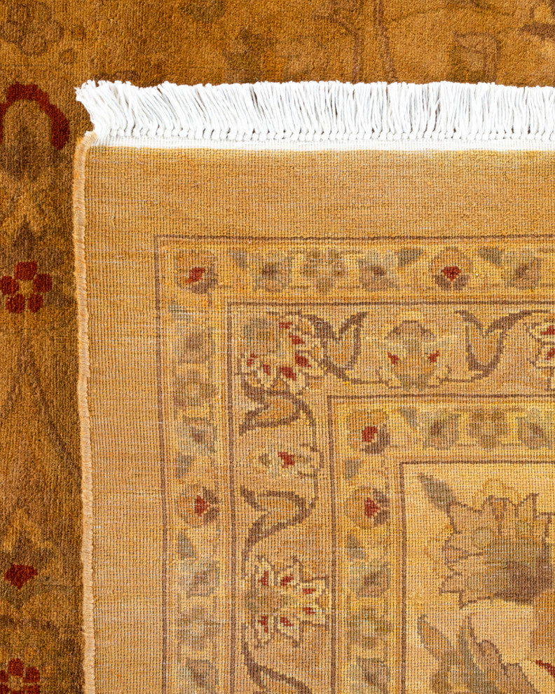 Fine Vibrance, One-of-a-Kind Handmade Area Rug Yellow, 18'2"x12'1"