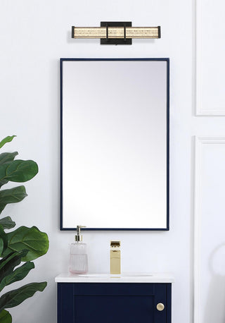 Home Living 16" Led Wall Sconce, Black