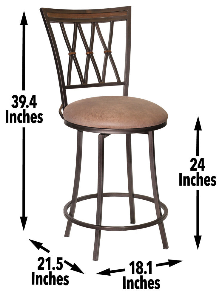 Sedona Swivel Counter Stool