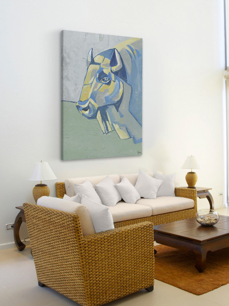 "On a Mission" Painting Print on Wrapped Canvas, 40"x60"