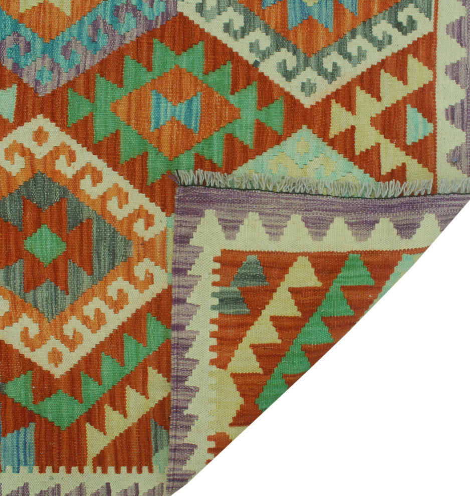 Sangat Kilim Tahmina Rust Rug