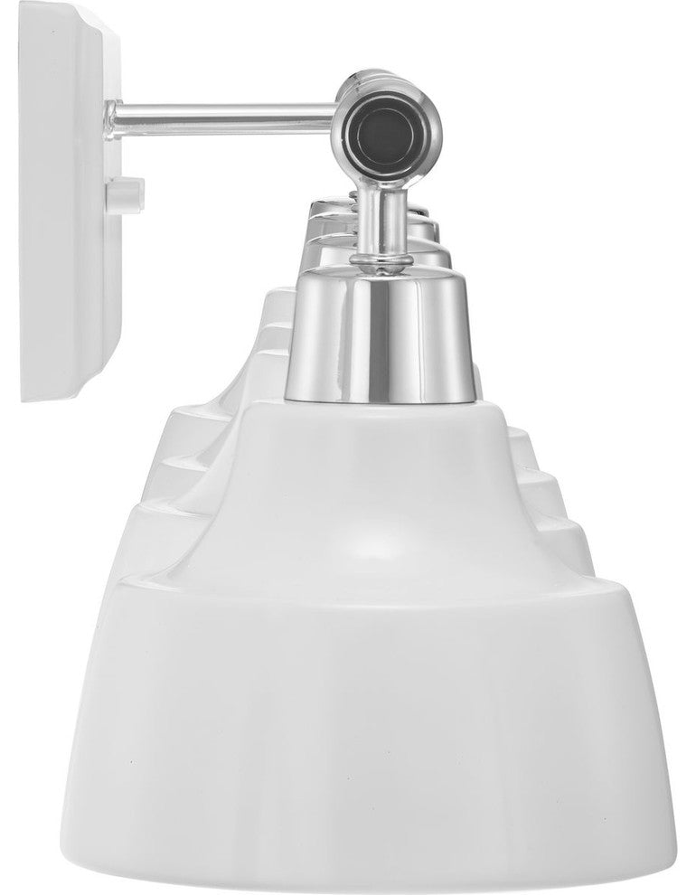 Bramlett Collection 4-Light Polished Chrome Coastal Bath Vanity Light