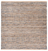 Safavieh Cape Cod Collection CAP309 Rug, Navy/Natural, 6' Square