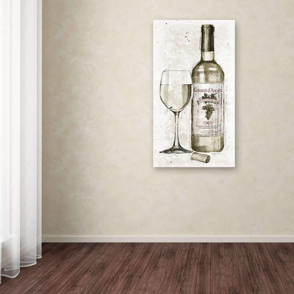 'Pencil Wine II' Canvas Art by Avery Tillmon