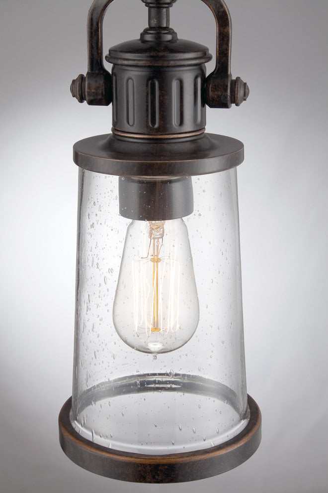 Quoizel SDN1506IB One Light Mini Pendant Steadman Imperial Bronze