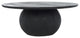 Safavieh Couture Gabribella Round Wood Coffee Table, Black