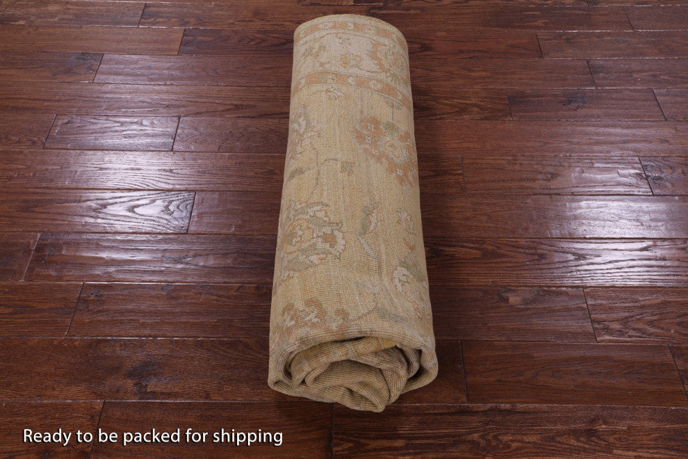 6' 2" X 9' 2" Full Pile Overdyed Hand-Knotted Wool Rug - PR2438