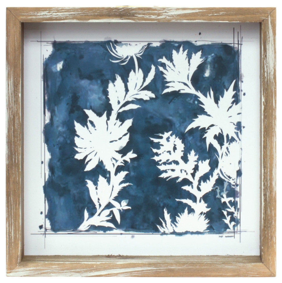 Framed Floral Print, 6-Piece Set