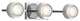 Kichler 85077CH LED Vanity, Chrome Finish