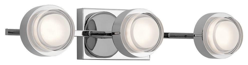 Kichler 85077CH LED Vanity, Chrome Finish