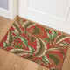Indoor/Outdoor Tropics TC1 Paprika Machine Washable 1'8" x 2'6" Rug
