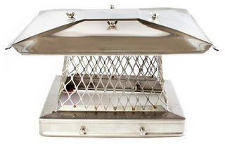 Stainless Steel Chimney Cap, 9"x9"