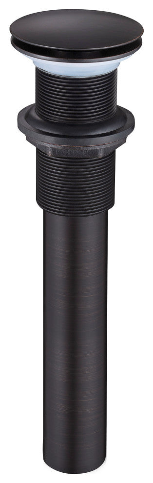 HEATGENE Bathroom Sink Drain, Pop Up Drain, Venetian Bronze, Without Overflow