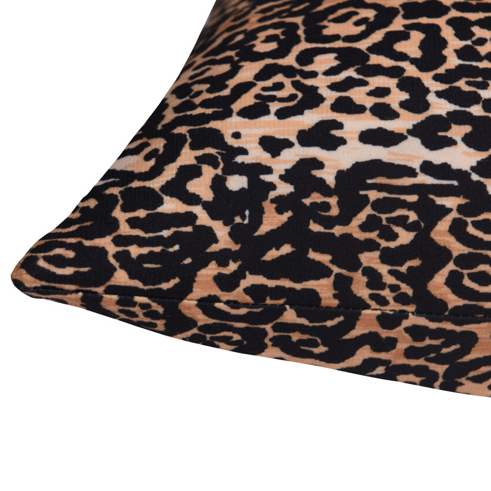 Dann Foley Printed Cushion Cheetah Upholstery