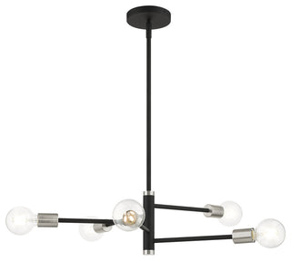 Black Modern, Urban, Scandinavian, Chandelier