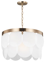 Mellita 6-Light Pendant, Satin Brass