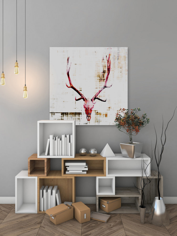 "Hot Temper" Fine Art Canvas Print, 18"x18"