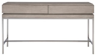 Kamala Gray Oak Console Table