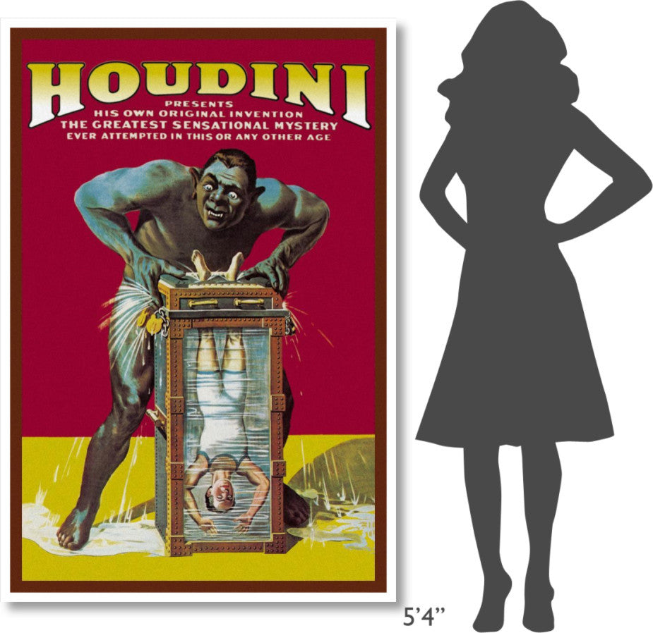"Magicians: Houdini" Digital Paper Print by Strobridge, 42"x62"
