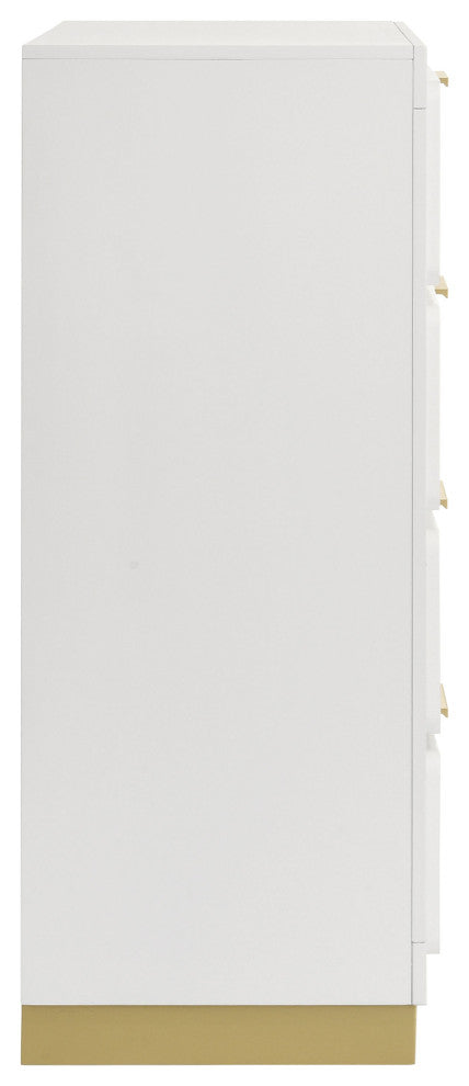 Caraway 4-drawer Bedroom Chest White